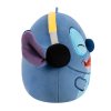 squishmallows disney stitch se sluchatky 25 cm