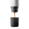 outin nano portable espresso machine pearl white