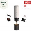 outin nano portable espresso machine pearl white