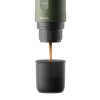outin nano portable espresso machine forest green