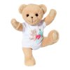 Medvídek BABY born, bílé oblečení