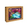 DŘEVĚNÉ BAREVNÉ PUZZLE - Barevný vodopád