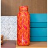 quokka solid nerezova flasa termoska orange bloom 510ml 11898
