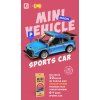 3D puzzle dřevěné - Závodní auto 13 cm