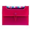 Složka A4 s 12 kapsami STRIGO růžová