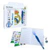 DÁRKOVÁ SADA TAJNÉ PERO, NOTES A SAMOLEPKY REAL MADRID Eur rm00024 (Velikost uni)