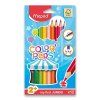 Pastelky trojboké MAPED Jumbo Color Peps - 12 barev
