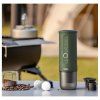 outin nano portable espresso machine forest green