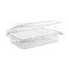 vanicka hranata pruhledna s vickem 800 ml pet 50ks