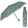 damsky mini dazdnik perletti technology s bodkovanym vzorom zeleny 21780
