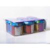 glitter dekorace star light mix barev 60g