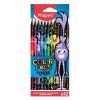 pastelky trojhranne maped color peps monster sada 12 ks