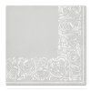 obrusky tat 33x33cm elegant tangle silver