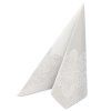 ubrousky paw airlaid 40x40 cm reverse royal lace silver white