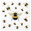 ubrousky paw l 33x33cm dancing bees