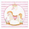 ubrousky paw l 33x33cm pastel dream pink