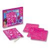 kreativni sada maped scratching stickers barbie