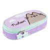 Penál oválný St.Right Pusheen Violet