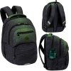 studentsky batoh abag hexagon green ombre ab200 502026037