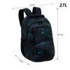 studentsky batoh abag green element ab200 502026026