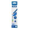 pastelky milan ergo grip trojhranne azurova modra
