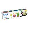 plastelina milan soft dough neonove barvy sada 5 ks