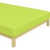 21580 1 jersey prosteradlo svetle limetkove bedtex na posteli