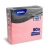 obrousky premium 40 x 40 cm ruzove 50ks