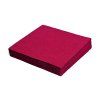 ubrousky 2 vrstve 33 x 33 cm bordove 50 ks