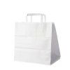 papirove tasky 32 21x33 cm bile 50 ks