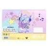 141019 spiralovy blok se samolepkami lilo a stitch a4 velikost uni