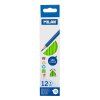 pastelky milan ergo grip trojhranne light green
