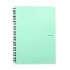 spiralovy blok pp pastelini a4 70 listu zeleny