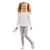 Dívčí 3/4 legíny Hello Kitty šedé SC me 1317 grey (Velikost 116)
