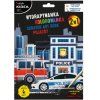 Škrábací obrázek + omalovánky Dopravní prostředky