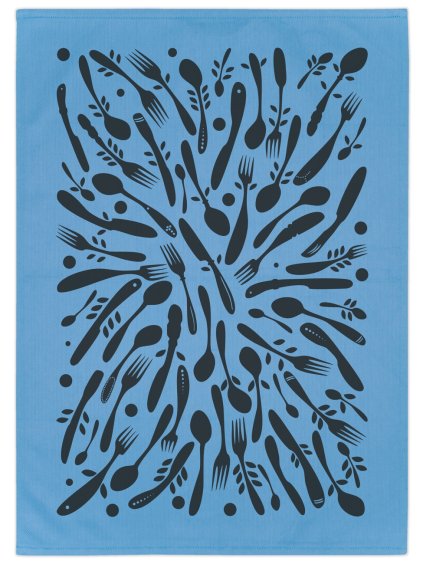 Příbory modrá celá zmv1300