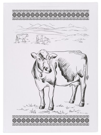 Kráva bílá celá zmv1300