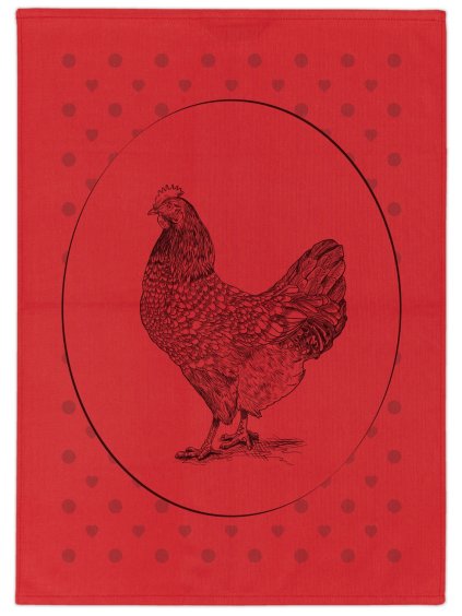 Slepice červená celá zmv1300