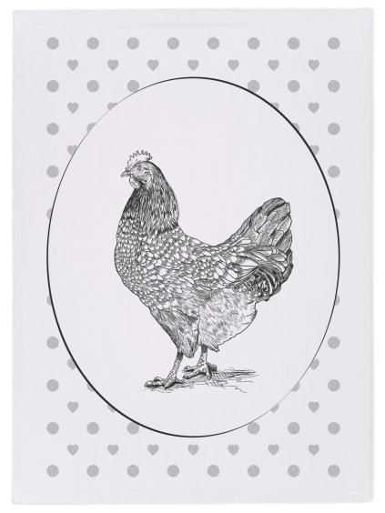 Slepice bílá celá zmv1300