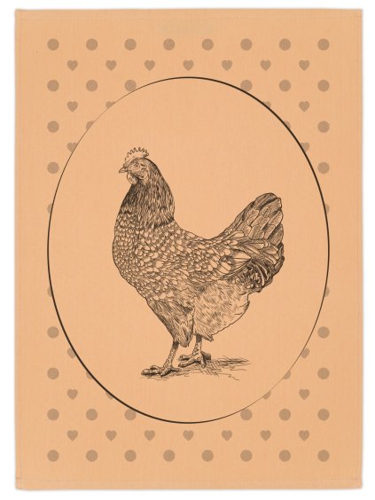 Slepice béžová2 celá zmv1300