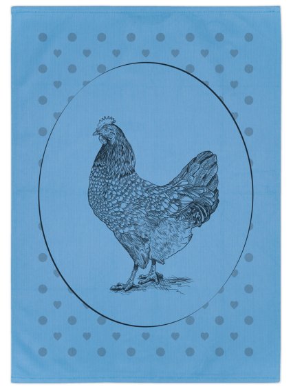 Slepice modrá celá zmv1300