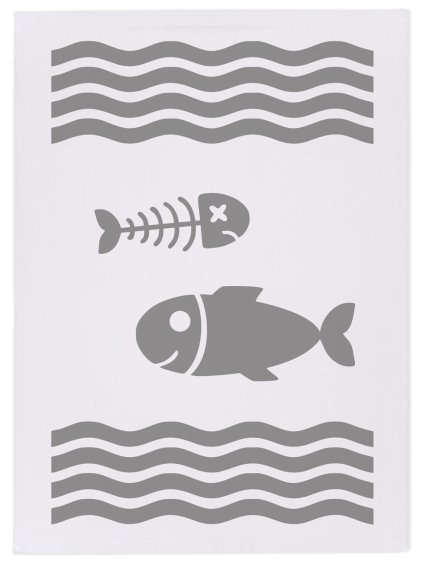 Ryba bílá šedá celá zmv1300