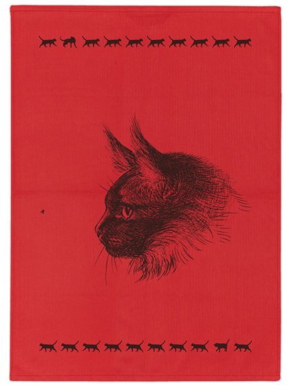 Kočka červená celá zmv1300