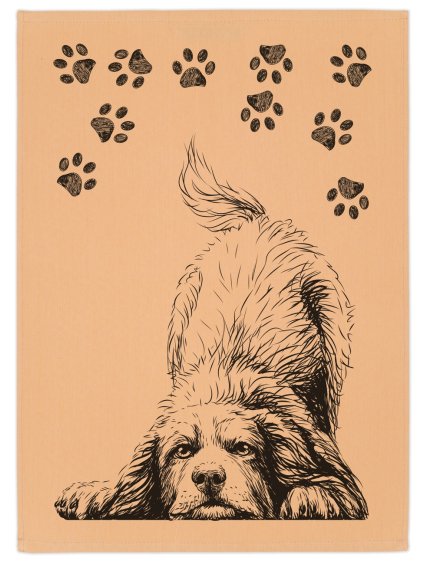 Pes béžová2 celá zmv1300