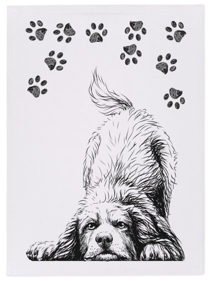 Pes bílá celá zmv1300