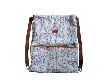 Stahovací vak na záda Mazel - Smetanová louka