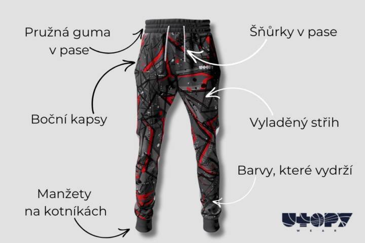 Pánské tepláky Utopy: Konečně styl a pohodlí v jednom!