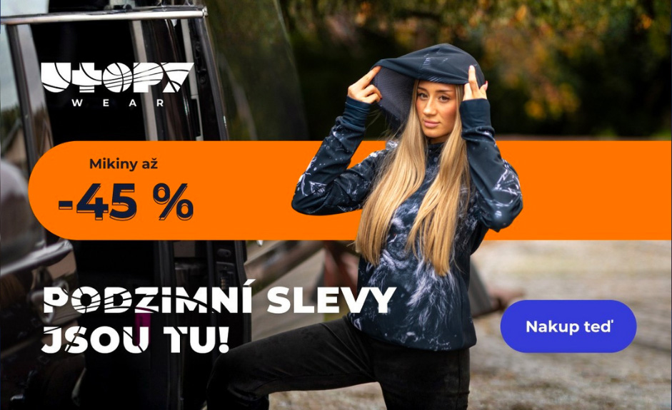 podzimní slevy jsou tu