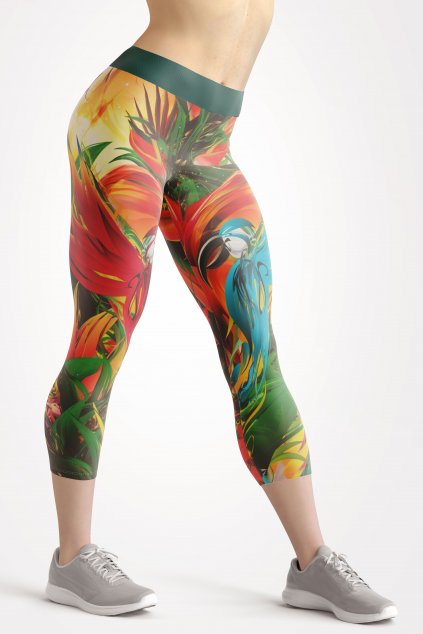 birds 3 4 leggings front by utopy