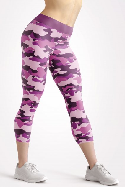 camouflage 3 4 leggings front by utopy